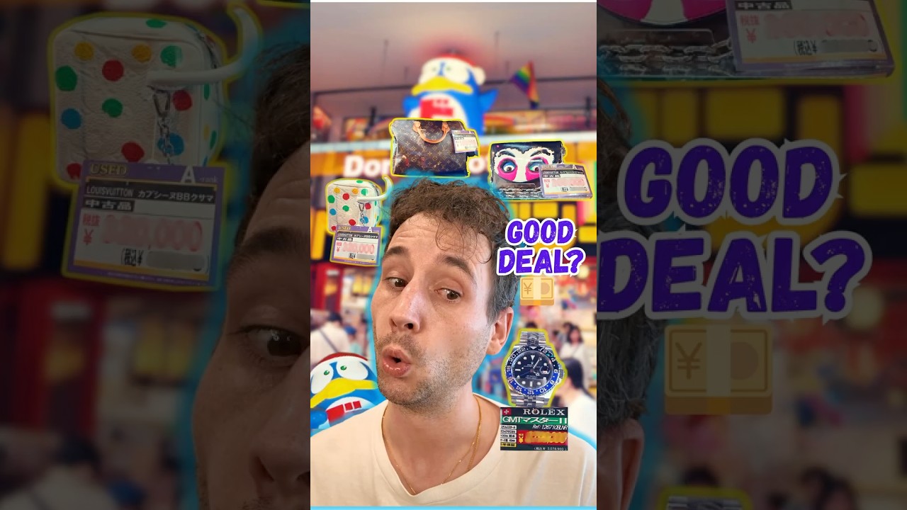 Luxury Finds at Japan’s Wildest Discount Store?! 👜⌚🇯🇵