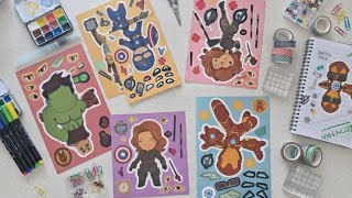 Marvel Avengers "Make a Face" Stickers & Personal Attention  screenshot 3