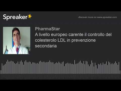 A livello europeo carente il controllo del colesterolo LDL in prevenzione secondaria