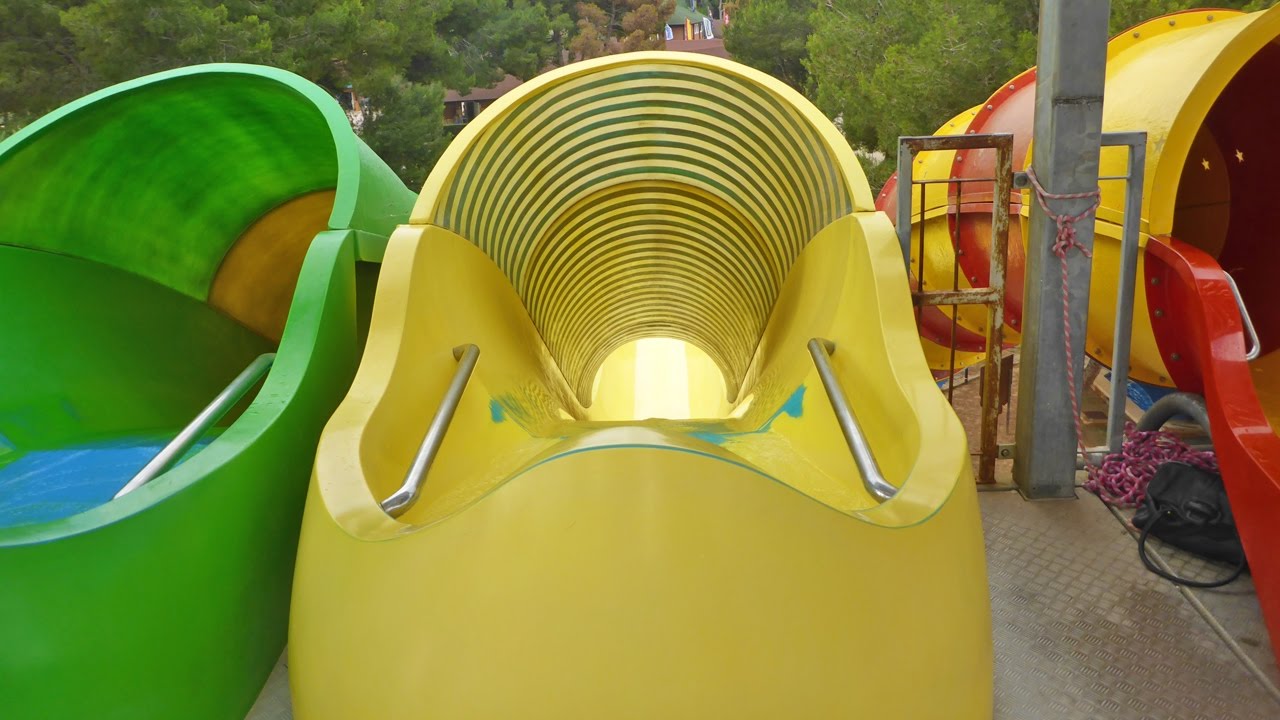 Aqualand El Arenal - Yellow Formula Race | Tobogán amarillo