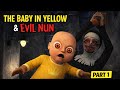  Baby in Yellow vs Evil Nun – Horror Gameplay 😱Part 1 baby in Yellow game play challenge 🤯