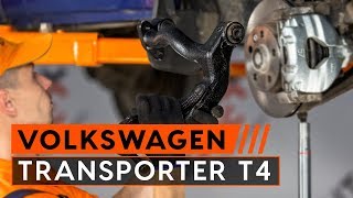 Výměna Řídící páka zavěšení kol VW TRANSPORTER: dílenská příručka