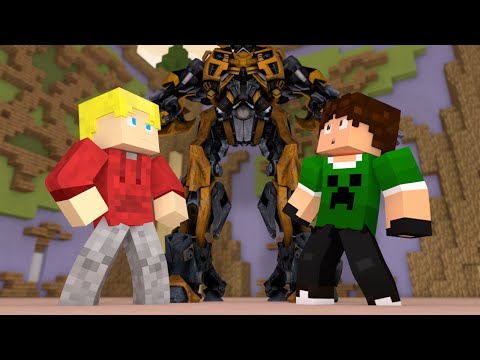 Bumblebee - Transformers Minecraft Tutorial  FunnyDog.TV