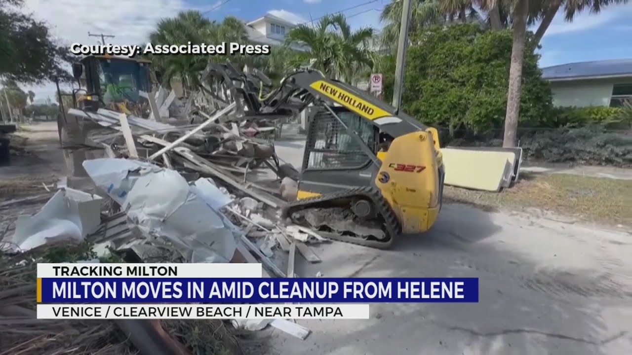 Florida prepares for Milton amid Helene cleanup efforts - YouTube