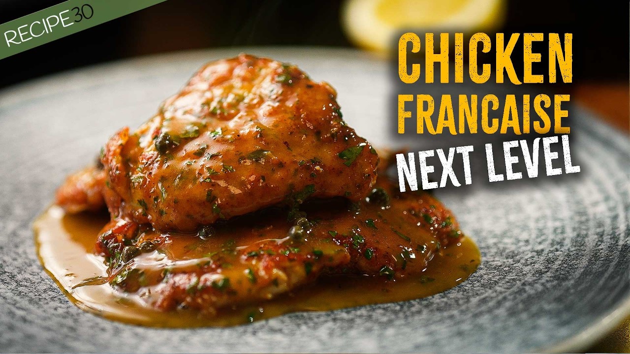 Next-Level Chicken Francese (Better Than a Restaurant!)