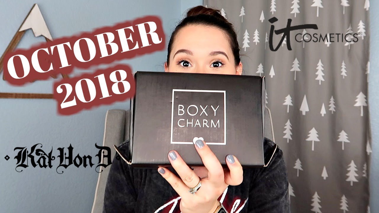 OCTOBER 2018 BOXYCHARM UNBOXING | My Favorite Month So Far!!