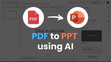 PDF to PPT right inside Google Slides