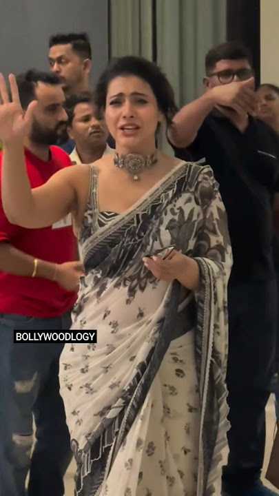 Arey baap re...Kajol Devgan ne sleeveless blouse mein haath upar karke temperature badaa diya 🔥🥵🥶