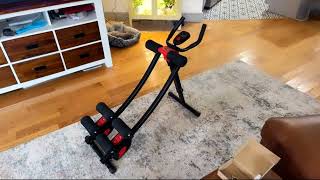 Review Fitlaya Fitness ab machine, ab workout equipment for home gym, Height Adjustable ab trainer,