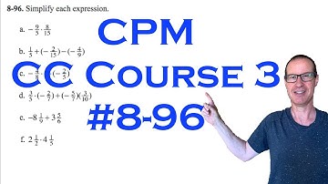 CPM CC3 Chapter 8 Problem 96