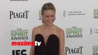 Brie Larson In Maison Martin 2014 Spirit Awards ARRIVALS