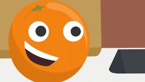 The Annoying Orange But in Vyond
