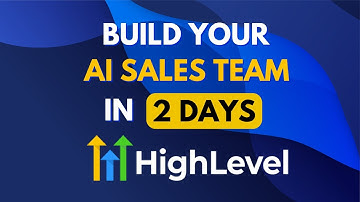Build Your AI Sales Team With HighLevel – Track, Follow Up & Convert Automatically