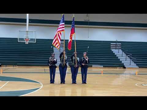 Ware county high school color guard