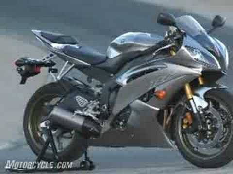 2008 Yamaha R6 Motorcycle Review - First Ride - Part 1