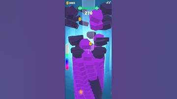 Drop stack Ball gameplayed #unitedgaming #dropstackball #gameplay #drop2game  #stackballgame #shorts