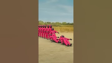 Squid Game Domino Effect  #domino #dominoeffect