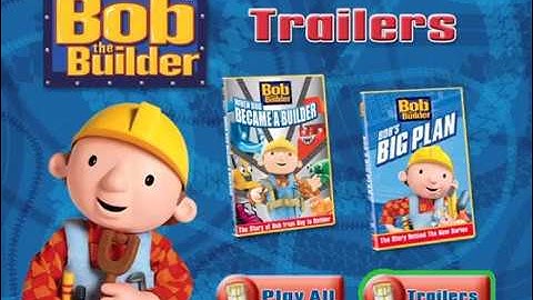 Bob the Builder: Build It and They Will Come - DVD Menu Walkthrough
