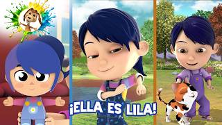 ELLA ES LILA 🐶 MI PERRO CHOCOLO | CANCIONES INFANTILES | MÚSICA PARA JUGAR ♫ #videosparaniños