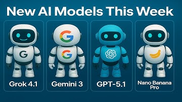 AI Explosion: Gemini 3, Nano Banana Pro & GPT‑5.1 — Massive New Models Unleashed!