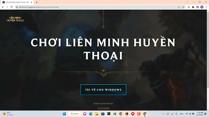 Hướng dẫn cài đặt client mới lol