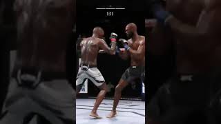 UFC 4 Adesanya vs Jones 3ème Round #ps5 #ufc #mma