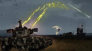 Fighter Jet going down! - Anti Air Tank in Action - SAM - C-RAM - Military Simulation - ArmA 3