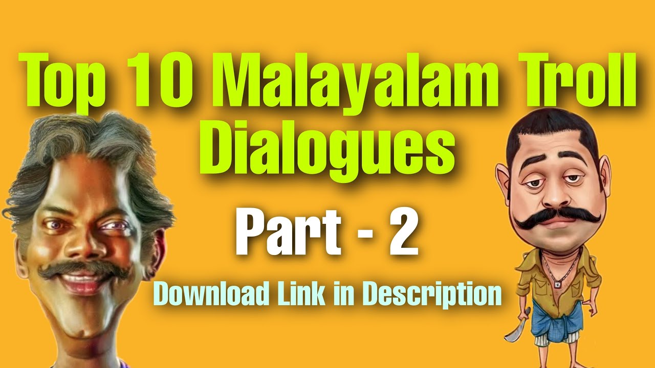 Malayalam Troll Dialogues Free Download  Top 10 Malayalam Troll sounds  Malayalam comedy Dialogues