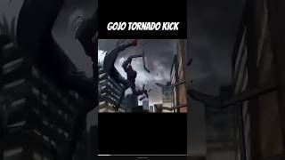 Gojo Tornado Kick Tutorial #taekwondo #tkd #karate #kickboxing #muaythai #jjk #jujutsukaisen #shorts