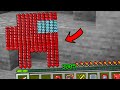 HO GIOCATO A MINECRAFT CON I CUORI POTENZIATI DI AMONG US!