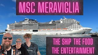 Experience The MSC Meraviglia: Ship, Food & Entertainment