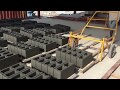 Conmach BlockKing-12MS Concrete Block Moulding Machine during 6 inch Block Production