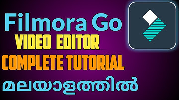 FilmoraGo Video editor Review | Best Video Editor in Android /ios| Malayalam | Tutorial |Sadiqtalks