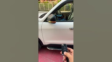 Scorpio N Z2 central locking/Remote key Installation