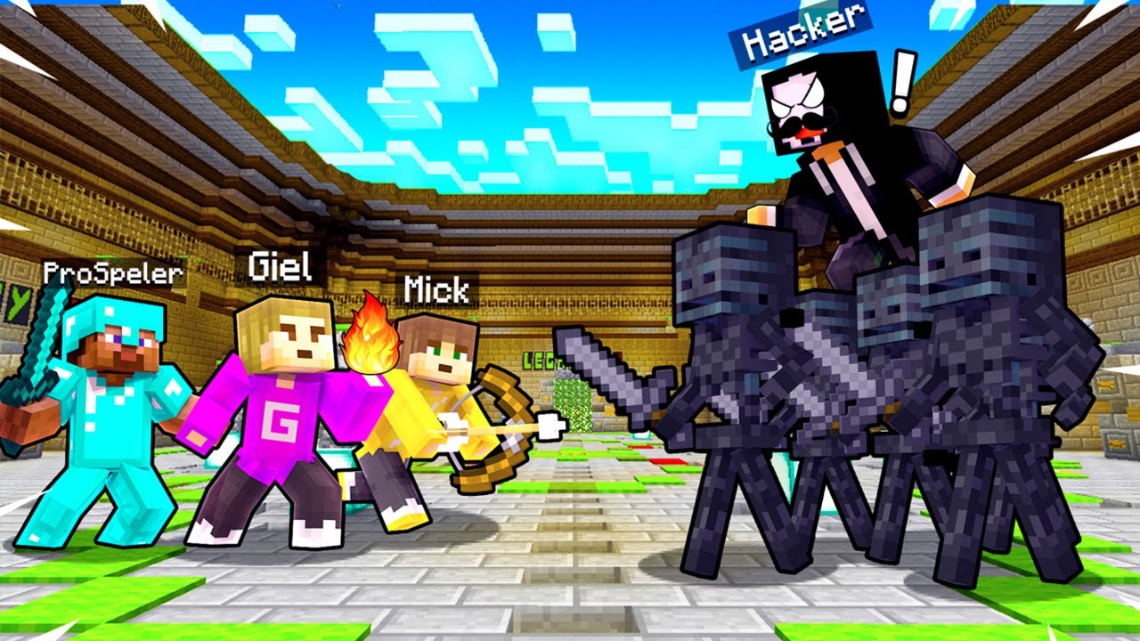 OVERLEEF DE ARENA OM HACKER  TE VERSLAAN! (Survival)