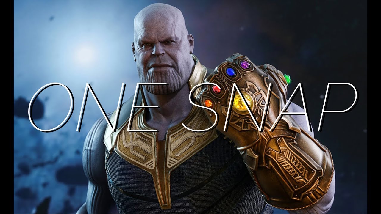 Thanos Rap: One Snap (Infinity War) Marvel Daddyphatsnaps - YouTube Thanos Rap: One Snap (Infinity War) Marvel Daddyphatsnaps - YouTube
