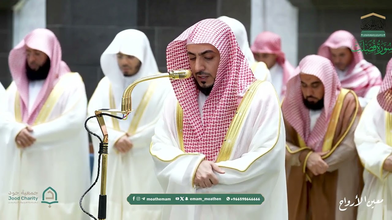 صلاة التهجد للشيخ الوليد الشمسان ليلة 25 رمضان 1447هـ من سورتي غافر (59-85) و فصلت كاملة