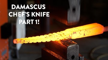 BLADESMITHING | Damascus Chef