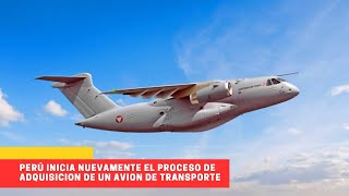 Perú inicia nuevamente el proceso de adquisición de un avión de transporte para la PNP #peru