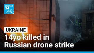 Download lagu Ukraine: Deadly Russian drone strike hits central Kyiv • FRANCE 24 English