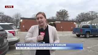 Leah Rainwater goes LIVE ahead of school board candidate forum