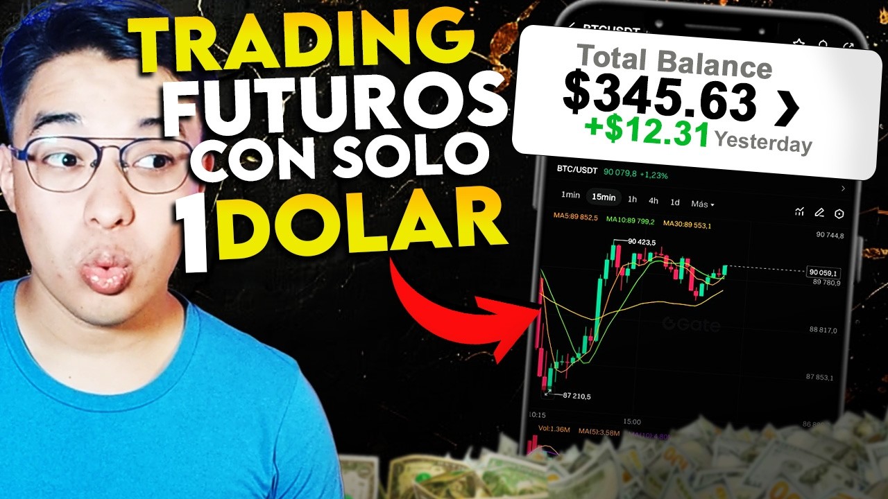 Como GANAR DINERO con SOLO 1 DOLAR HACIENDO TRADING DE FUTUROS 2026 ...