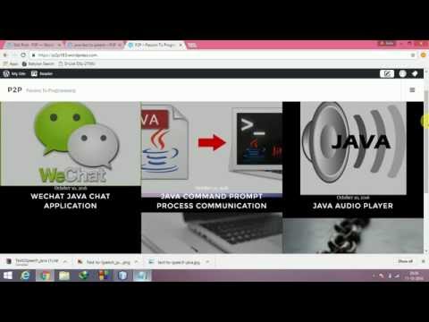 java text to speech