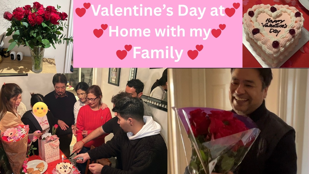Valentine's Day Special VLOG❤️❤️ | Family Valentine’s Celebration Vlog | Weekly VLOG