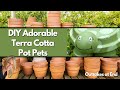Diy patio pets creative clay pot decor for your garden