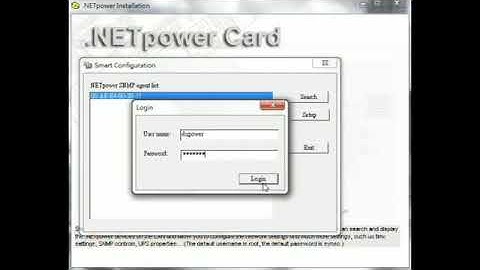 SNMP Function Set up