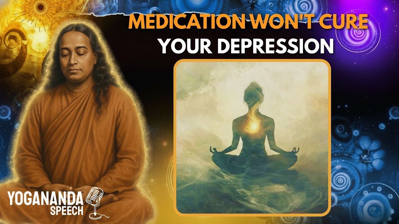 Why MEDICATION ALONE Can't Heal Depression—Spiritual Truth | Paramahansa Yogananda