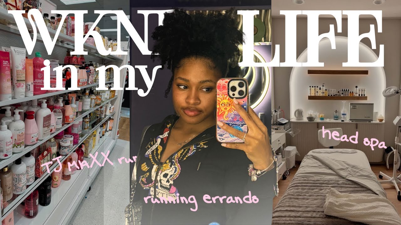 Weekend Vlog: Japanese Head Spa, TJ MAXX run, apartment cleaning