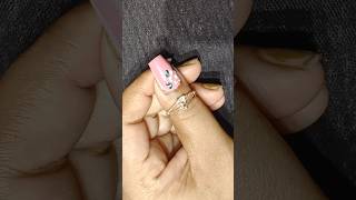 pink flower nail art/156