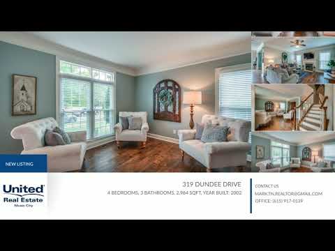 319 Dundee Drive, Franklin, TN home video tour